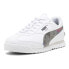 Фото #2 товара Puma Bmw Mms Roma Via Lace Up Mens White Sneakers Casual Shoes 30778002