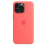 Фото #4 товара Чехол для iPhone 15 Pro Max Si Case Guava розовый Apple