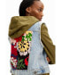 ფოტო #4 პროდუქტის Women's 2-in-1 embroidered hybrid parka