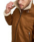 ფოტო #3 პროდუქტის Men's Classic Faux Shearling B-3 Bomber Jacket