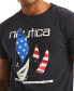 ფოტო #3 პროდუქტის Men's Short Sleeve Americana Graphic T-Shirt
