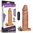 Penis Sleeve with Vibration Add 2 Pleasure X-Tender Brown