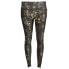 Фото #1 товара Puma Metallic Shine Athletic Leggings Womens Black, Gold Athletic Casual 5250375