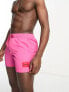 Hugo dominica swim shorts in bright pink