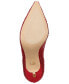 ფოტო #5 პროდუქტის Women's Heathere Slip-On Pointed-Toe Mid-Heel Pumps