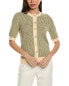 St. John Geo Knit Cardigan Women's