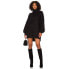 Show Me Your Mumu 302989 Chester Sweater Dress in Black size M - фото #1