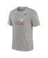 Men's Heather Gray UCLA Bruins Blitz Evergreen Legacy Primary Tri-Blend T-Shirt