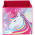 Фото #2 товара GENERICO Multiusous Box Unicorn Fabric 31x31x31 cm