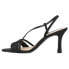 Nina Abbi Rhinestone Slingback Womens Black Dress Sandals ABBI-LS-BLKDML