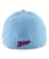 ფოტო #2 პროდუქტის Men's Light Blue Minnesota Twins Cooperstown Collection Franchise Fitted Hat