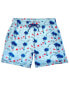 Фото #1 товара Mr.Swim Flamingo Palm Swim Trunk Men's