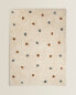 Фото #3 товара Children's rectangular textured polka dot rug