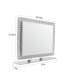 Фото #2 товара LED Crystal Mirror Light With Dimmable Lights