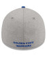 ფოტო #4 პროდუქტის Men's Gray, Royal Golden State Warriors Striped 39THIRTY Flex Hat