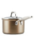 Ascend Hard Anodized Aluminum Non-Stick 3-Quart Saucepan with Lid