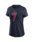 Women's C.J. Stroud Navy Houston Texans Player Name Number T-Shirt