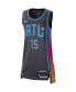 ფოტო #3 პროდუქტის Women's Tiffany Hayes Black Atlanta Dream Rebel Edition Jersey