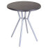 Фото #1 товара Мебель для кемпинга Genérico стол серый-черный стальной 60X60X70