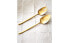 Set of salad cutlery with hammered handle (set of 2)