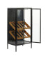 Фото #2 товара Wood Contemporary Standing Wine Rack