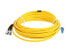 Фото #2 товара Coboc CY-OS1-LC/ST-10 32.81 ft. Yellow Singlemode 9/125 Duplex LSZH Fiber Patch