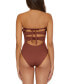 ფოტო #2 პროდუქტის Women's Buckle-Up One-Piece Swimsuit