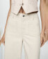 Women's Pockets Detail Wideleg Jeans