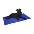 Dog Carpet Nayeco 90 x 105 cm Blue Acrylic Cooling gel