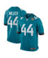 Фото #4 товара Men's Travon Walker Teal Jacksonville Jaguars 2022 Nfl Draft First Round Pick Game Jersey