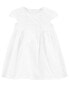 Baby Textured Babydoll Dress 12M