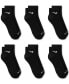 Unisex 6-Pk. Dri-FIT Quarter Socks