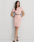 Фото #1 товара Women's Floral Lace Sheath Dress