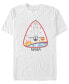 Фото #1 товара NASA Men's Rocket Ship Badge Short Sleeve T- shirt