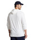 Фото #4 товара Men's Big & Tall Jersey Hooded T-Shirt