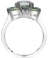 ფოტო #4 პროდუქტის Multi-Gemstone Cluster Ring (3-5/8 ct. t.w.) in Sterling Silver