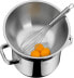 WMF Gourmet Bowl Set of 4 & Küchenminis 1 Egg Boiler MyEgg with Egg Cup, Space-Saving Egg Cooker 1 Egg, Plug, Hardness Adjustment, Overheating Protection, 56 W, Cromargan Matt