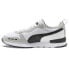 Фото #3 товара Puma R78 Lace Up Mens Grey, White Sneakers Casual Shoes 373117-02