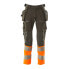 MASCOT Accelerate Safe 19131 Hanging Pockets Big work pants Dark Anthracite / Hi-Vis Orange, 48 - фото #1