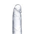 Realistic Dildo with Testicles Crystal Material 22 cm