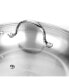 Фото #7 товара 7-Quart Classic Stainless Steel Dutch Oven Casserole with Glass Lid, Silver