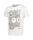 ფოტო #2 პროდუქტის Big Boys and Girls White The Simpsons Bart Sketch T-shirt