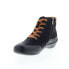 Фото #4 товара Ziera Arlo ZR10214BCPHG Womens Black Wide Leather Lace Up Casual Dress Boots