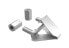 Фото #1 товара PATCHBOX DVMNT50 - Bolts & nuts - Aluminium - Spring steel - M6 - Full thread - Flat head - Silver