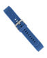 Фото #3 товара Blue Premium Woven Silicone Band Compatible with the Fitbit Charge 2