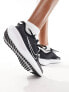 Nike Running Interact Run trainers in black and white