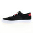 Фото #5 товара DC Teknic ADYS300763-BR2 Mens Black Canvas Skate Inspired Sneakers Shoes