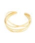 ფოტო #1 პროდუქტის Women's Overlap Cuff Bracelet