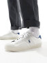 Polo Ralph Lauren Sayer sport trainer in white blue mix