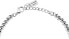 Love steel bracelet with Love pendants LPS05ASD11